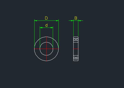 자동조심볼베어링 Self-Aligning Bearing 치수 도면 KS B 2001 ISO 15 규격 치수표